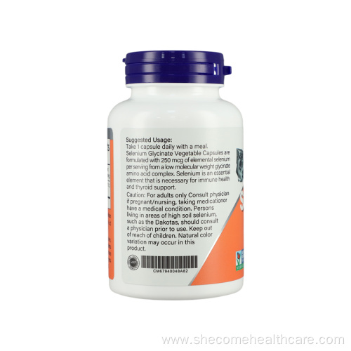 Selenium Capsules L Selenomethionine Mineral Supplement